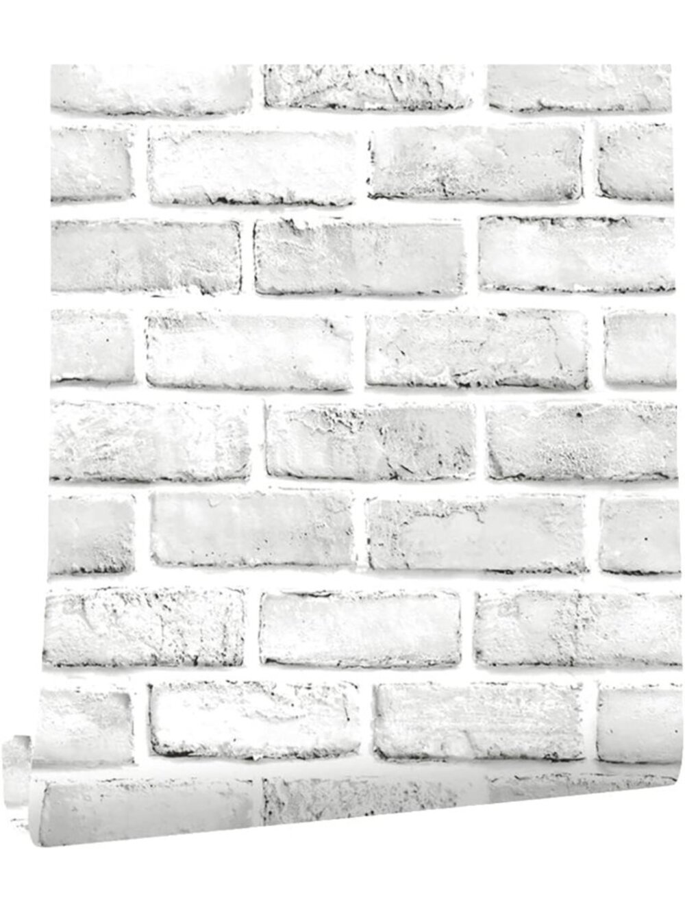 Peel and Stick Faux 3D Brick Wallpaper - Removable Self-Adhesive Contact Paper